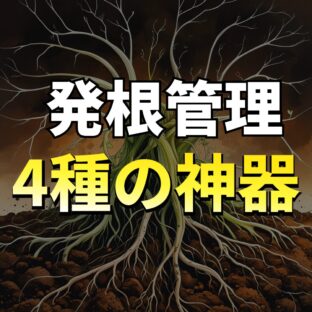 発根管理するなら絶対買うべき4つのアイテム