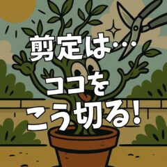 灌木の剪定｜切る場所やその理由、よくある失敗を解説