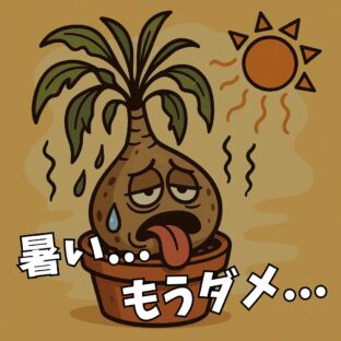 アガベや塊根植物が夏バテする理由と対策まとめ|NG行動と正しい管理・水やりのコツを解説