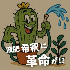 タカギの「かんたん液肥希釈キット」が便利すぎた｜【レビュー】液体肥料の希釈が自動でラクになる園芸アイテム