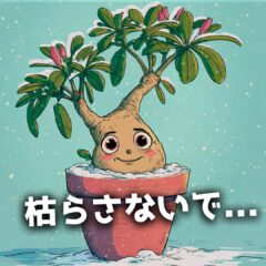アデニウムの冬越し完全ガイド｜置き場所・温度・水やりのコツと失敗しない管理法